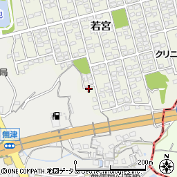 岡山県都窪郡早島町若宮25-3周辺の地図