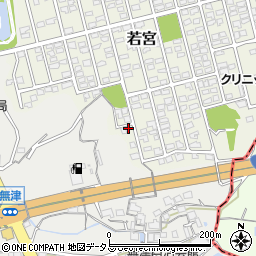 岡山県都窪郡早島町若宮25-4周辺の地図