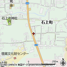 奈良県天理市石上町428周辺の地図