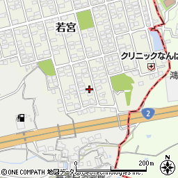 岡山県都窪郡早島町若宮27-5周辺の地図