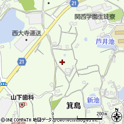 岡山県岡山市南区箕島1741-2周辺の地図