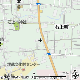 奈良県天理市石上町420周辺の地図