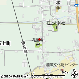 奈良県天理市石上町91周辺の地図