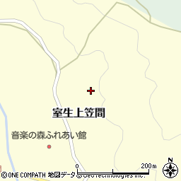奈良県宇陀市室生上笠間272周辺の地図