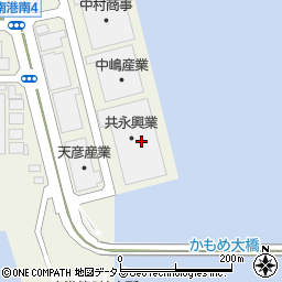 共永興業株式会社　大阪南港物流加工基地周辺の地図