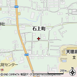 奈良県天理市石上町437周辺の地図