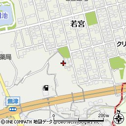 岡山県都窪郡早島町若宮25-1周辺の地図