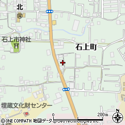 奈良県天理市石上町427周辺の地図