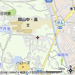 岡山県岡山市南区箕島1306-73周辺の地図