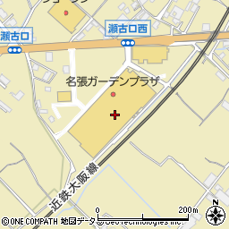 スーパービバホーム名張店周辺の地図