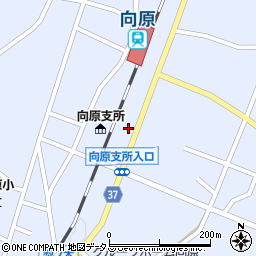 広島県安芸高田市向原町坂172周辺の地図