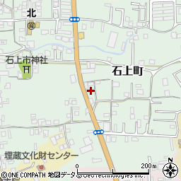 奈良県天理市石上町426周辺の地図