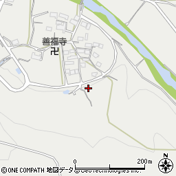 三重県名張市上比奈知1968周辺の地図