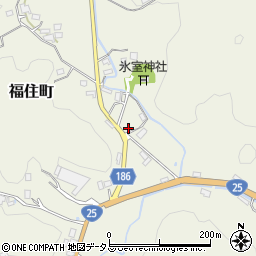 奈良県天理市福住町2210-2周辺の地図