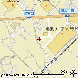 三重県名張市瀬古口214周辺の地図