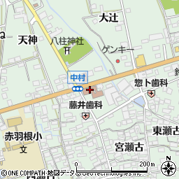 田原市役所　赤羽根市民館周辺の地図