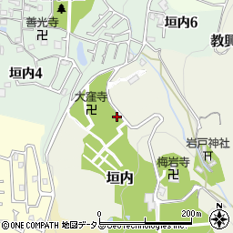 大窪寺周辺の地図