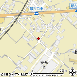 三重県名張市瀬古口593周辺の地図