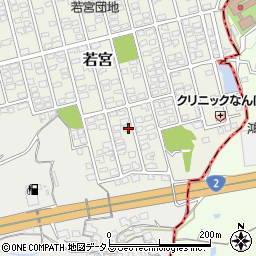 岡山県都窪郡早島町若宮27-2周辺の地図