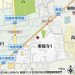 コメダ珈琲店 法隆寺店周辺の地図