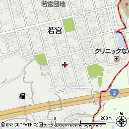 岡山県都窪郡早島町若宮27-16周辺の地図