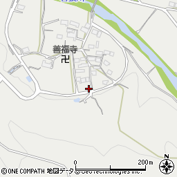 三重県名張市上比奈知2240-1周辺の地図