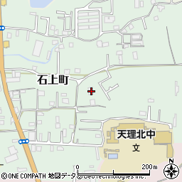 奈良県天理市石上町706周辺の地図