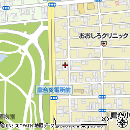 ヤマト運輸　田辺宅急便センター周辺の地図