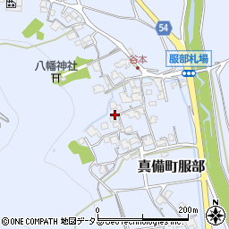 岡山県倉敷市真備町服部1902周辺の地図