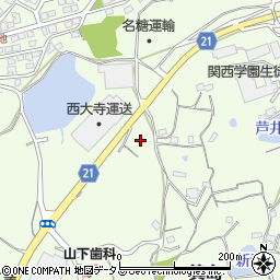 岡山児島線周辺の地図