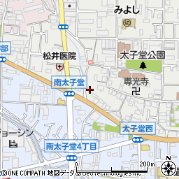 沢田表具店周辺の地図