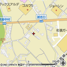 三重県名張市瀬古口147周辺の地図