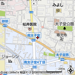 ａｕショップ八尾太子堂店周辺の地図