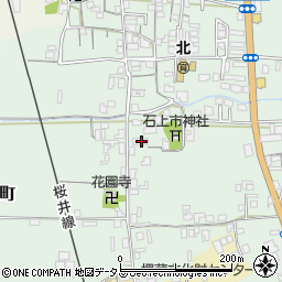 奈良県天理市石上町267周辺の地図