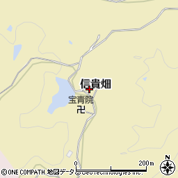 奈良県生駒郡平群町信貴畑1307周辺の地図