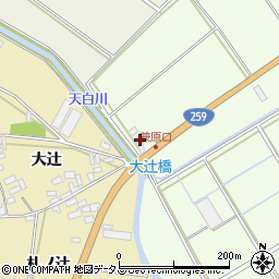 ＥＮＥＯＳ渥美亀山ＳＳ周辺の地図