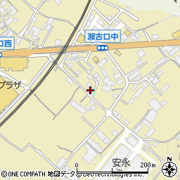 三重県名張市瀬古口597周辺の地図