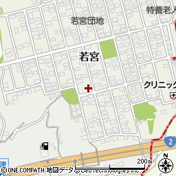 岡山県都窪郡早島町若宮20-22周辺の地図