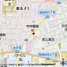 ドコモショップ　八尾太子堂店周辺の地図