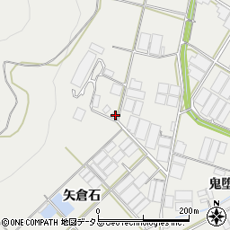 愛知県田原市若見町矢倉石周辺の地図