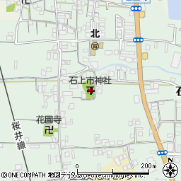 奈良県天理市石上町255周辺の地図