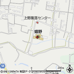 三重県松阪市嬉野上野町1304周辺の地図