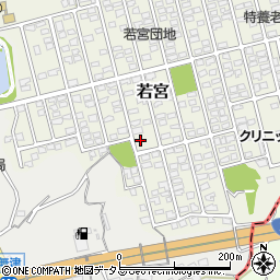 岡山県都窪郡早島町若宮20-11周辺の地図