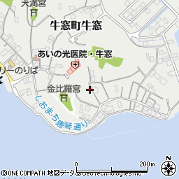 岡山県瀬戸内市牛窓町牛窓2962周辺の地図