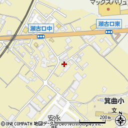 三重県名張市瀬古口608周辺の地図