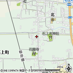 奈良県天理市石上町98周辺の地図