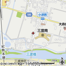 三重県松阪市小津町270周辺の地図