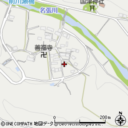 三重県名張市上比奈知1988周辺の地図