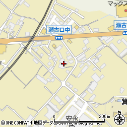 三重県名張市瀬古口596周辺の地図