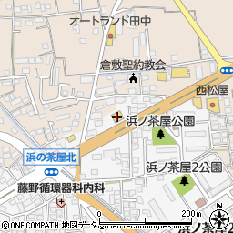 くら寿司倉敷浜ノ茶屋店周辺の地図